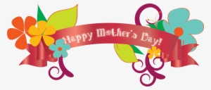 Banner Transparent Happy Mothers Day - Happy Mothers Day Png Transparent