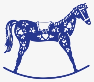 Blue Horse Logo - Horse