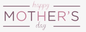 Happy Mothers Day Logo Png Clip Art Transparent - Hope Floral & Gift Shop