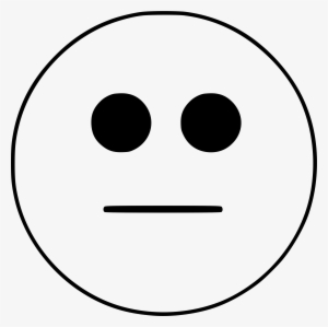 This Free Icons Png Design Of Neutral Smiley Emoji