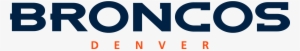 Denver Broncos Logo Font - Denver Broncos