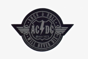 Ac/dc - Music Fan Ac/dc: Rock & Roll Will Never Die Patch