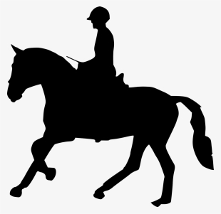 Silhouette, Horse Racing, Horse Head, Horse Logo - Horse Riding Logo