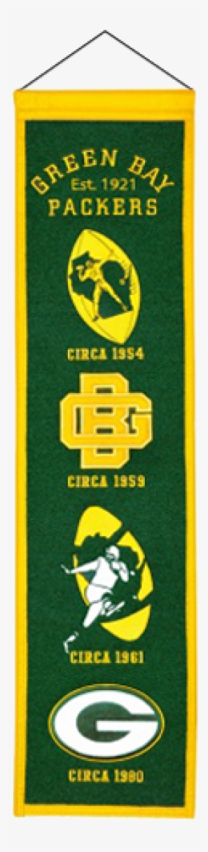 Winning Streak Green Bay Packers Heritage Banner-7587