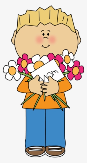 Happy Mothers Day Boy - Mothers Day Clipart Mum