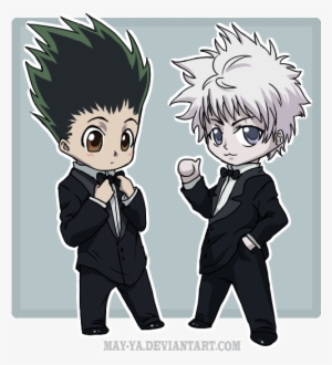 Svg Freeuse Download And The Suits By Zevanox On Deviantart - Gon And Killua Suits