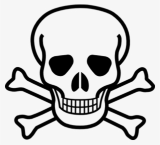 Biohazard, Toxic, Radioactive, Nuclear And Atom Icon - Skull And Crossbones Throw Blanket