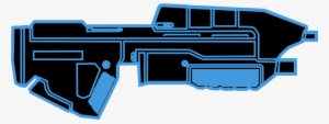 Assault-rifle - Halo Blue Assault Rifle