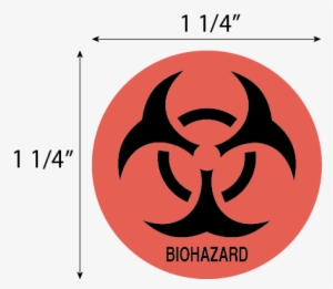 Labels Per Roll - Biohazard Warning Label