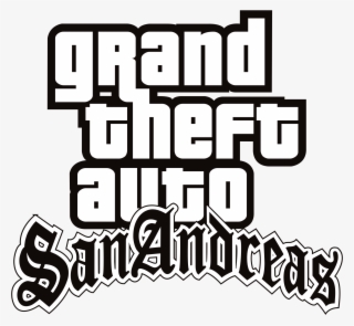 Grand Theft Auto San Andreas Logo - Grand Theft Auto San Andreas [ps2 Game]