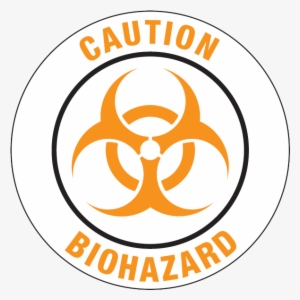 Caution Biohazard Floor Graphic - Biological Hazards In Hospital