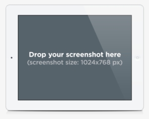 White Ipad Landscape - Flat Panel Display