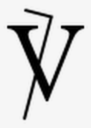 Unicode Character 'latin Capital Letter V Complaining - Logo Nmw Skin Care