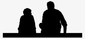 This Free Icons Png Design Of Father And Son Sitting