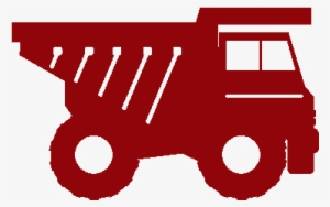 Red Truck Icon - Construction