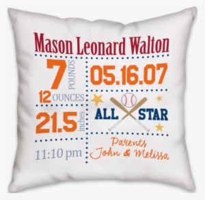Baby Boy All Star Pillow - Cushion