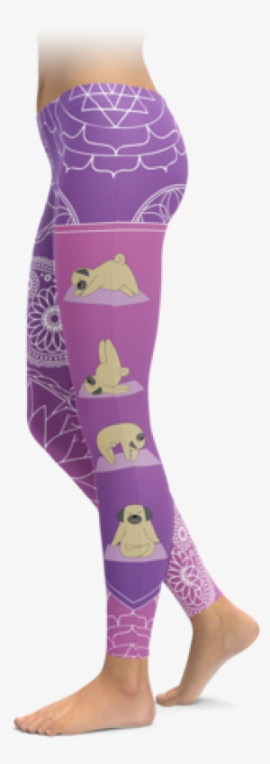Pug Yoga Leggings - Leggings