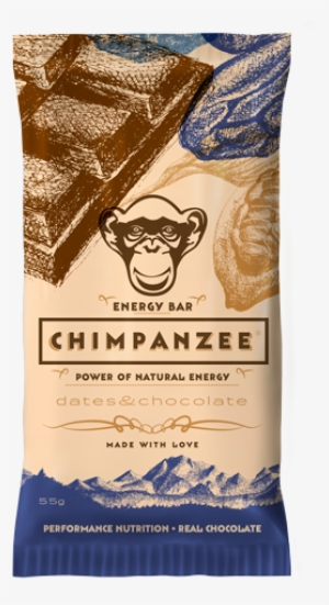 Dates & Chocolate - Chimpanzee Energy Bar Vegan - Dates & Chocolate