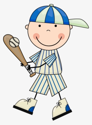 Baseball Borders Clipart Kid - Homework Folder Cover