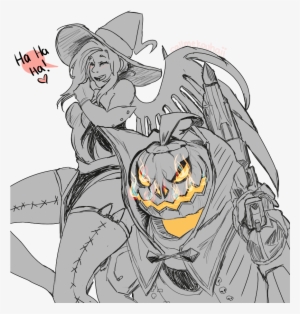 Overwatch - Http - Reaper X Mercy Halloween