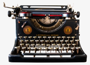 1557 X 1169 - Typewriter Png