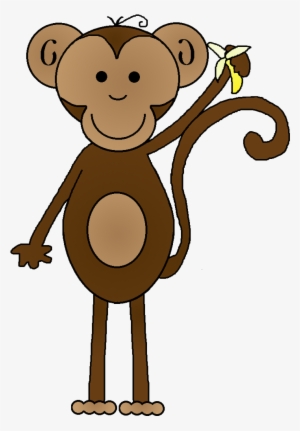 Graphics By Ruth - Brown Monkey Clip Art