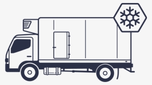 Hauler Truck Driving Jobs - Refrigerator Truck Icon