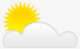Graphics Of Wind, Storms, Sun And Rain Png - Sun With Cloud Gif
