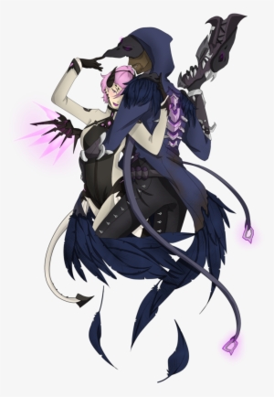 Overwatch Purple Anime Mangaka - Reaper Nevermore Fan Art