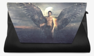 Sale Psylocke High-grade Pu Leather Clutch Bag With - Bicast Leather