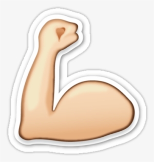 Emoji Clipart Muscle - Emoji Força Png