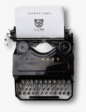 Antique Typewriter - Fiction Writing Journal & Workbook