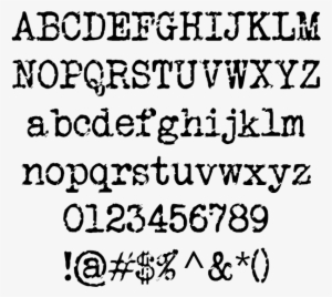 Typewriter Veteran Typewriter Example