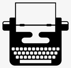 Typewriter Clipart Simple - Typewriter Vector Png