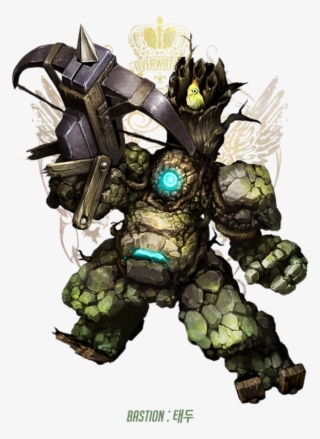 I Almost Mistook Him For Mccree At First But Then It - Golem Bastion Overwatch