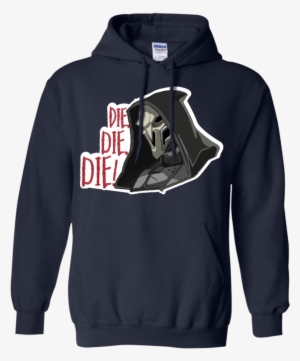Load Image Into Gallery Viewer, Overwatch Reaper - Let That Shit Go Hoodie 8oz (size: Youth L, Color: