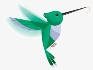 Hummingbird Clipart Line Art - Hummingbird Clip Art Vector