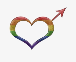 Heart Shaped Male Gender Symbol - Pansexual Pride Gender Neutral