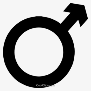Male Symbol Royalty Free Vector Clip Art Illustration - Simbolo Masculino E Feminino Word