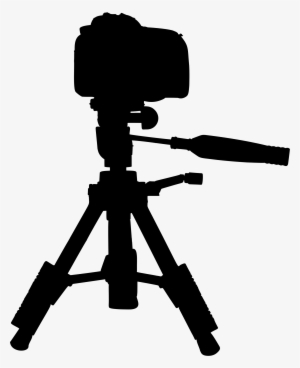 This Free Icons Png Design Of Camera On Tripod Silhouette