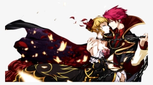 Anime Boy And Girl Random Image Blondie Made Me Render - Umineko Battler And Beatrice