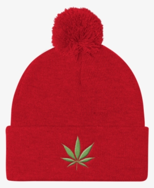 Pom Pom Knit Cap
