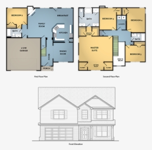 Upstairs, The Large Master Suite Features Trey Ceilings, - Georgia