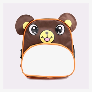 Diy Backpack Cute Bear Cartoon School Bag Kindergarten - Brown Bear