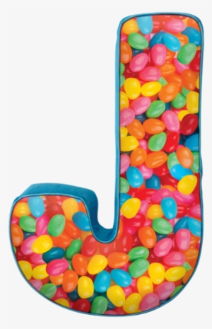 Picture Of J Initial Microbead Pillow