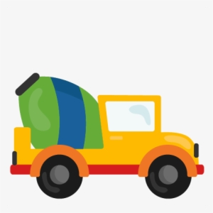 Vehicle Clipart Cement Truck - Cement Truck Clipart Png