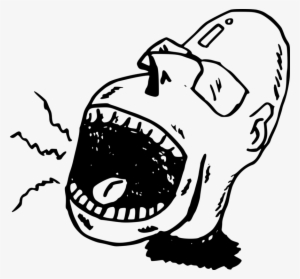 Screaming The Scream Computer Icons Drawing Download - Person Screaming Clipart