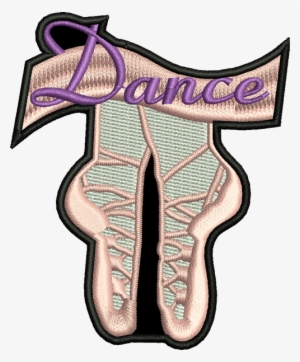 Ballet Slippers Dance Iron-on Patch