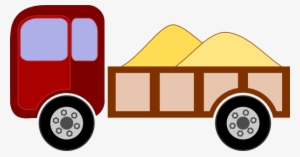 Toy Clipart Pickup Truck - รถ ดั้ ม การ์ตูน