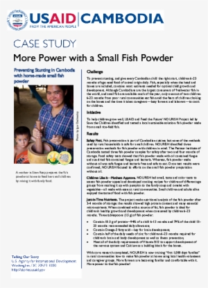 More Power With A Small Fish Powder - Related Article Design